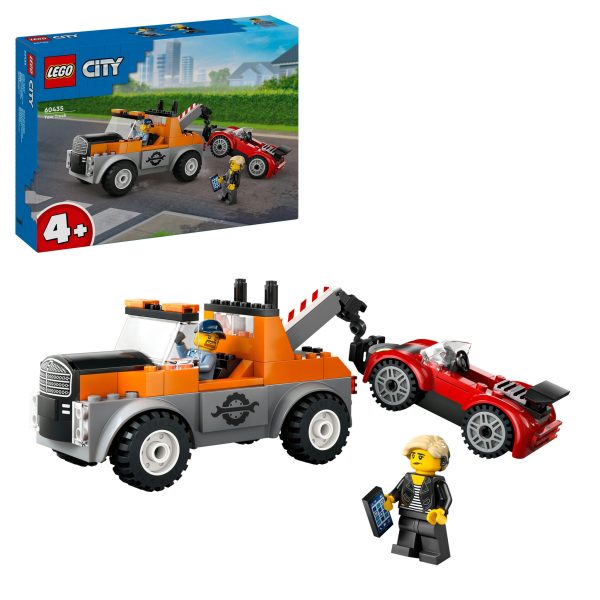 LEGO City Sleepwagen en sportautoreparatie - 60435 - Afbeelding 9