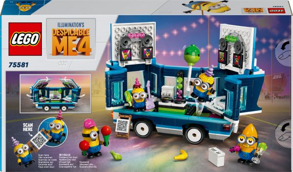 LEGO Despicable Me 4 Muzikale feestbus van de Minions - 75581 - Afbeelding 4