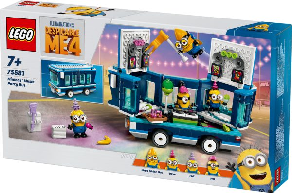 LEGO Despicable Me 4 Muzikale feestbus van de Minions - 75581 - Afbeelding 6
