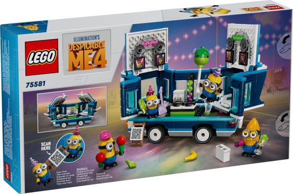 LEGO Despicable Me 4 Muzikale feestbus van de Minions - 75581 - Afbeelding 8