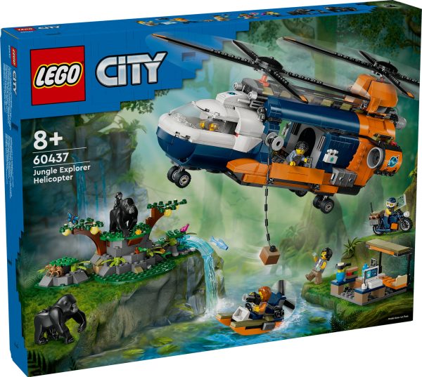 LEGO City Jungleonderzoekers helikopter bij de basis - 60437 - Afbeelding 5