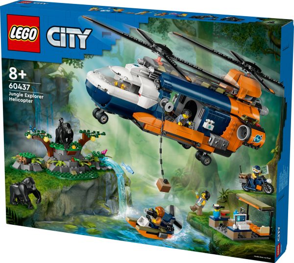 LEGO City Jungleonderzoekers helikopter bij de basis - 60437 - Afbeelding 6