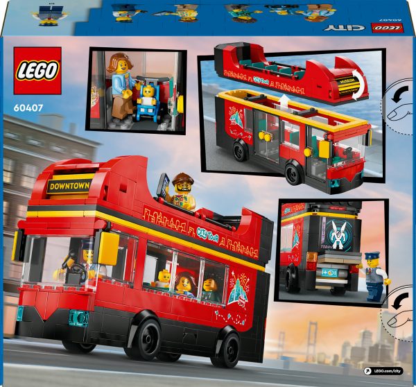 LEGO City Toeristische rode dubbeldekker - 60407 - Afbeelding 4