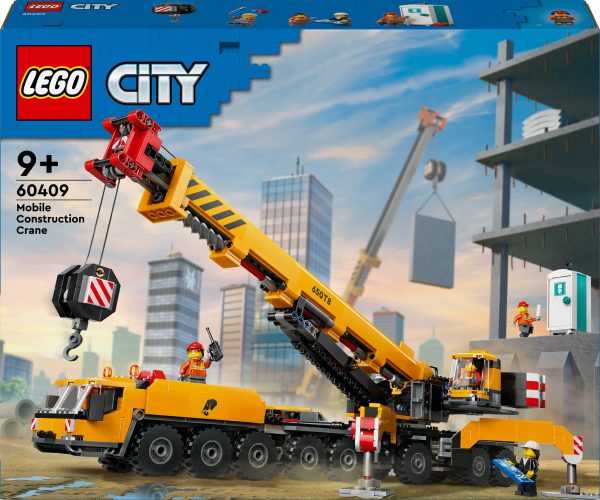 LEGO City Gele mobiele bouwkraan - 60409