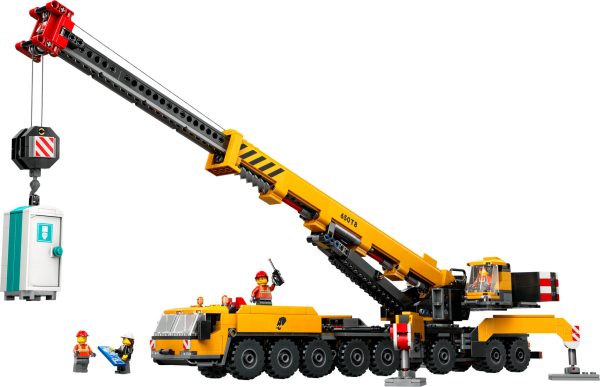 LEGO City Gele mobiele bouwkraan - 60409 - Afbeelding 2