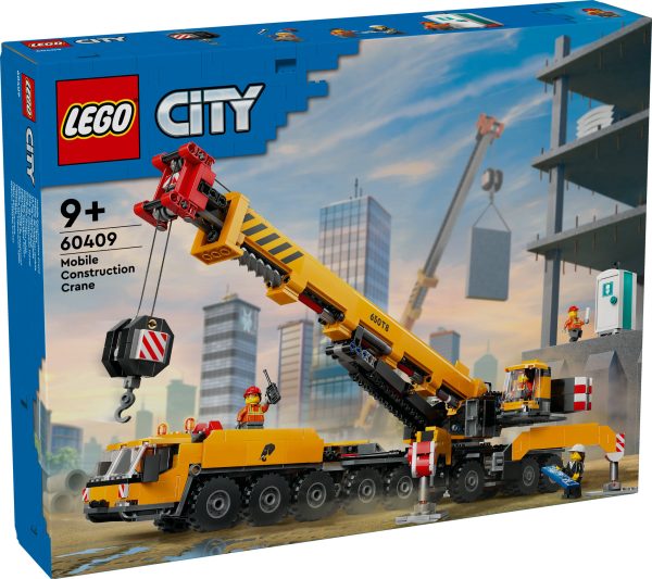 LEGO City Gele mobiele bouwkraan - 60409 - Afbeelding 5