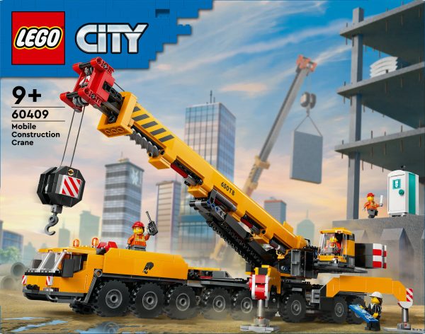 LEGO City Gele mobiele bouwkraan - 60409 - Afbeelding 7