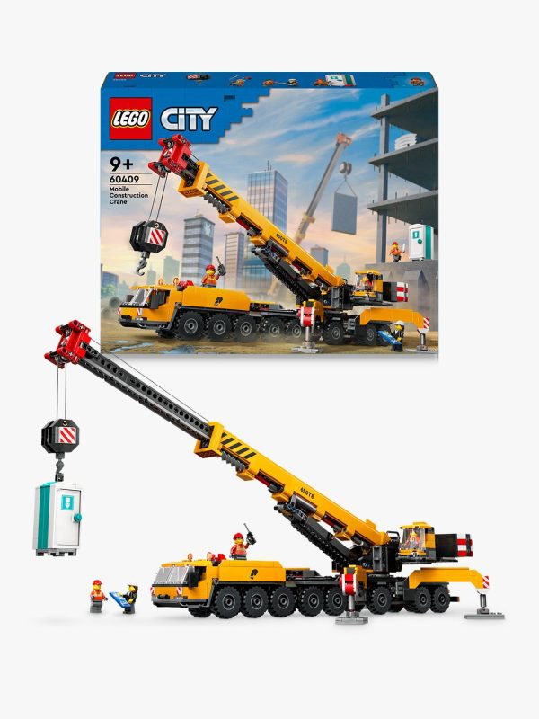 LEGO City Gele mobiele bouwkraan - 60409 - Afbeelding 9