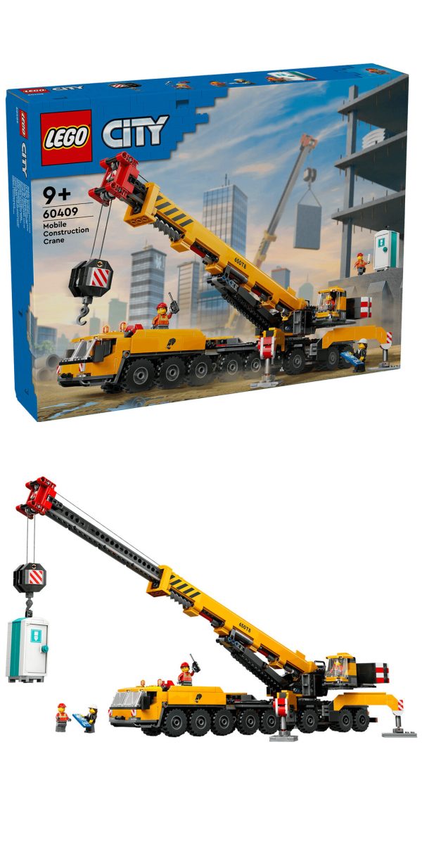 LEGO City Gele mobiele bouwkraan - 60409 - Afbeelding 10