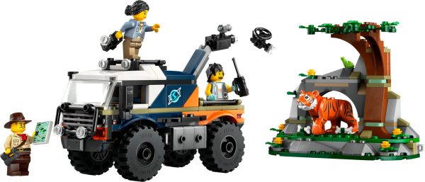 LEGO City Jungleonderzoekers offroad truck - 60426 - Afbeelding 2