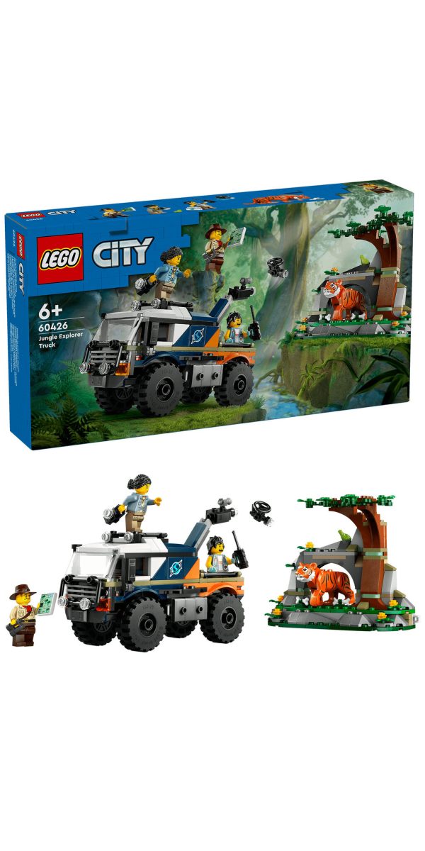 LEGO City Jungleonderzoekers offroad truck - 60426 - Afbeelding 9