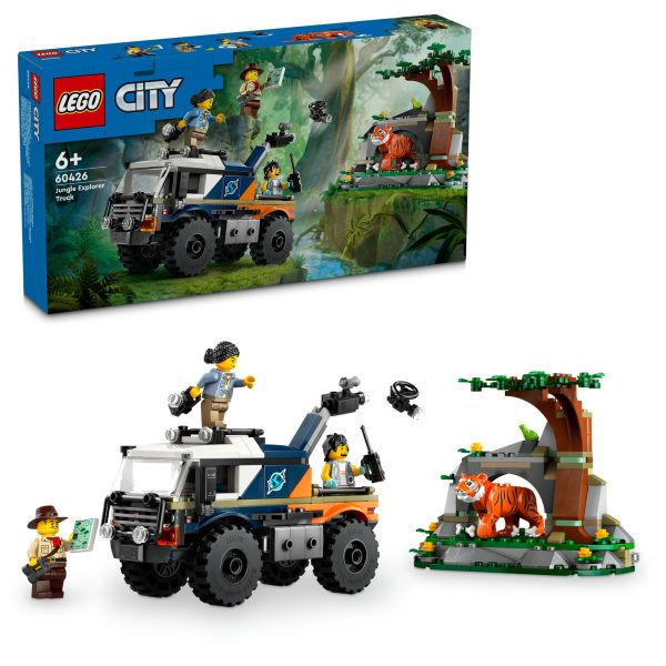 LEGO City Jungleonderzoekers offroad truck - 60426 - Afbeelding 10