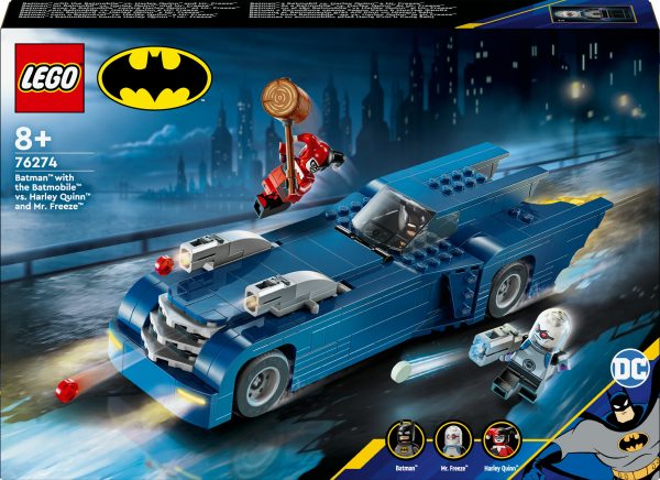 LEGO DC Batman Batman met de Batmobile vs. Harley Quinn en Mr. Freeze - 762