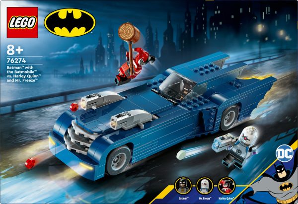 LEGO DC Batman Batman met de Batmobile vs. Harley Quinn en Mr. Freeze - 762 - Afbeelding 7