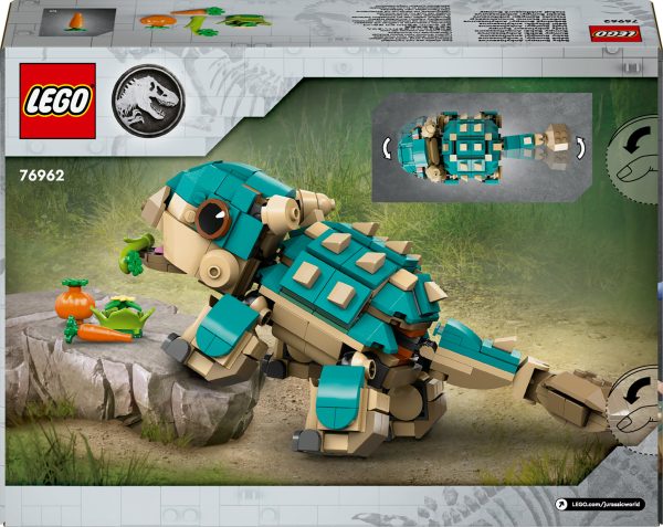 LEGO Jurassic World Baby Bumpy: Ankylosaurus - 76962 - Afbeelding 4