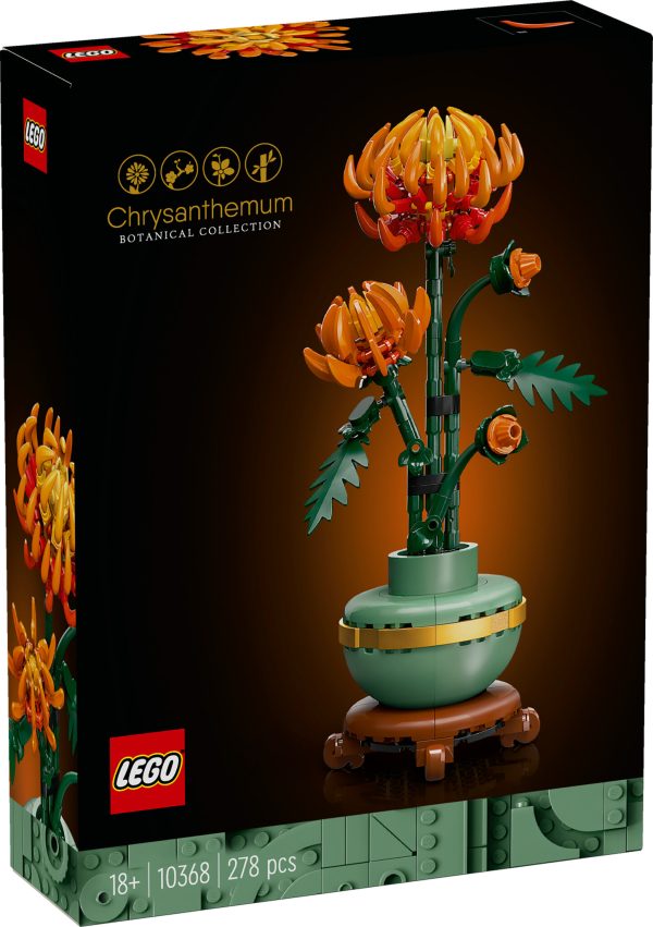 LEGO Icons Chrysant - 10368 - Afbeelding 4