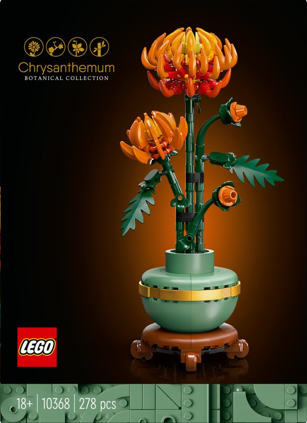 LEGO Icons Chrysant - 10368 - Afbeelding 6