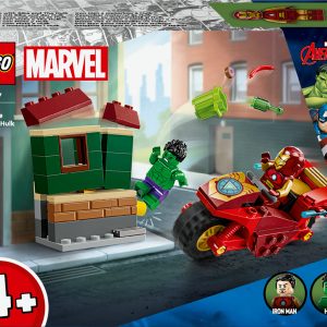LEGO Marvel Avengers – Iron Man met motor en de Hulk