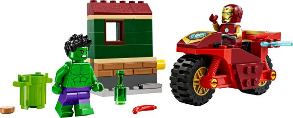 LEGO Marvel Avengers - Iron Man met motor en de Hulk - Afbeelding 2