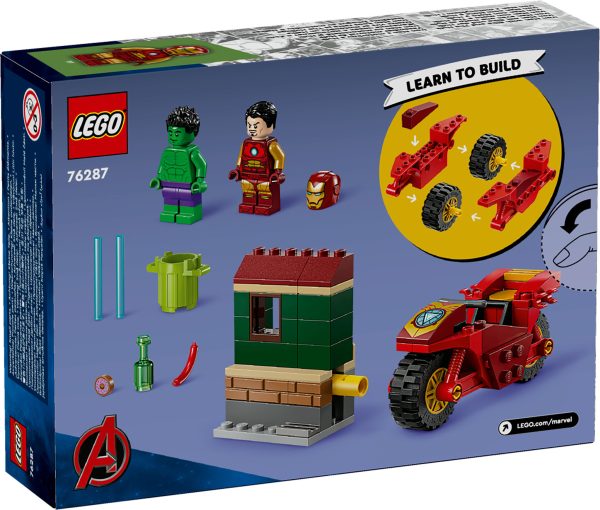 LEGO Marvel Avengers - Iron Man met motor en de Hulk - Afbeelding 8