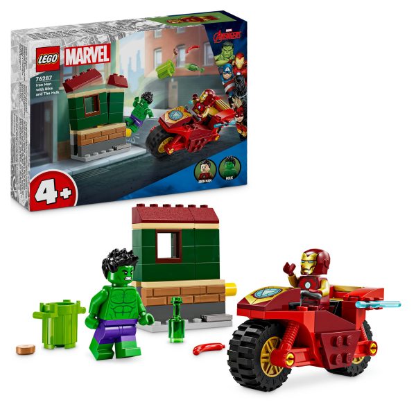 LEGO Marvel Avengers - Iron Man met motor en de Hulk - Afbeelding 9