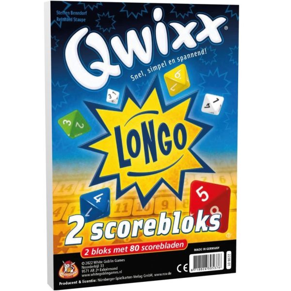 Qwixx Longo Bloks (extra scoreblocks)