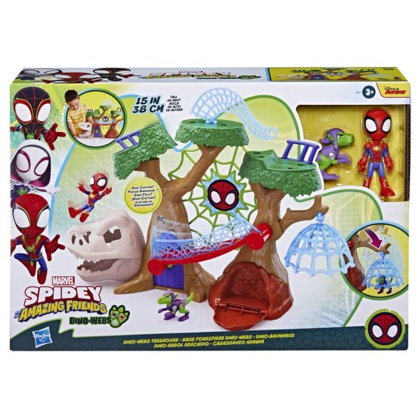 Marvel Spidey and his Amazing Friends - Dino Webs Boomhut