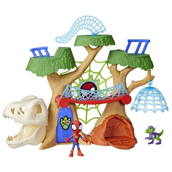 Marvel Spidey and his Amazing Friends - Dino Webs Boomhut - Afbeelding 2