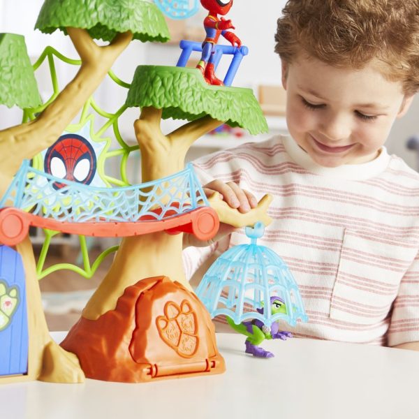 Marvel Spidey and his Amazing Friends - Dino Webs Boomhut - Afbeelding 4