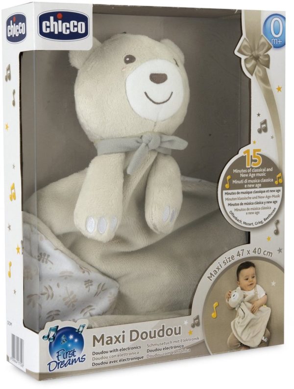 Chicco First Dreams - Maxi Knuffel Beige - Afbeelding 3