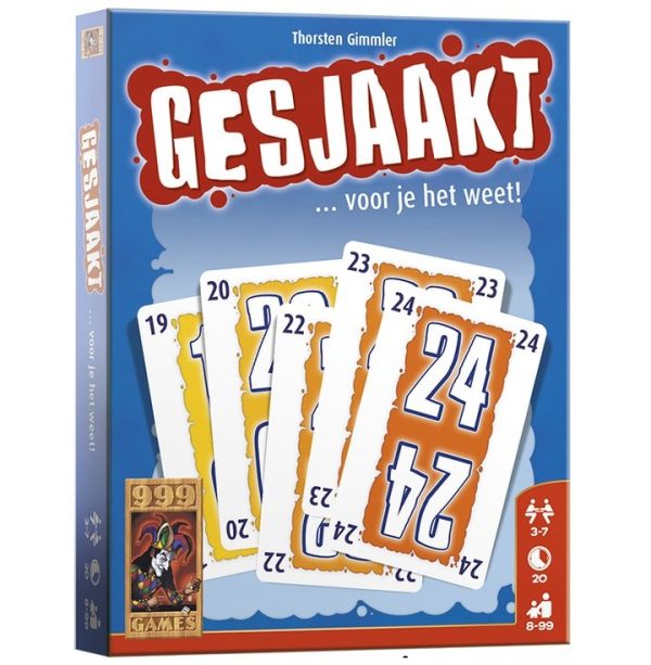 Gesjaakt - kaartspel