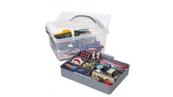 Q-line MultiBox 15L - transparant/metaal - Afbeelding 2