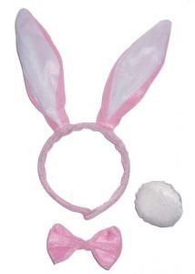Bunny set – 1 kleur roze