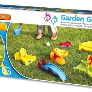 Mini golf set (2 golfsticks/3 ballen/6 hindernissen)