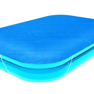 Afdekzeil voor Familiezwembad (ref.54006) met afmeting 262x175x51cm