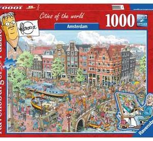 Puzzel (1000stuks) – Fleroux – Amsterdam