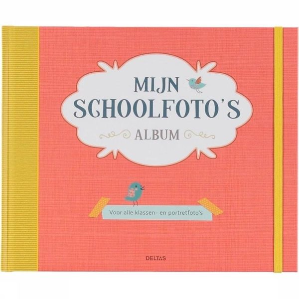 Mijn schoolfoto's album (rood)