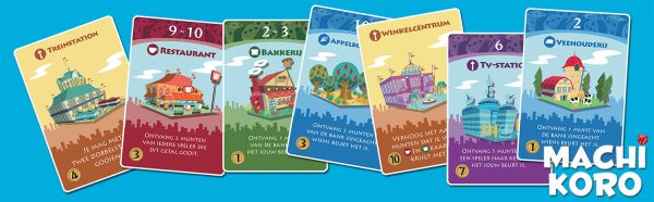 Machi Koro - Kaartspel - Afbeelding 3