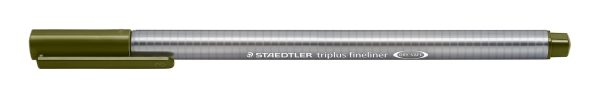 Fineliner Triplus 0.3mm - kakigroen - Afbeelding 2