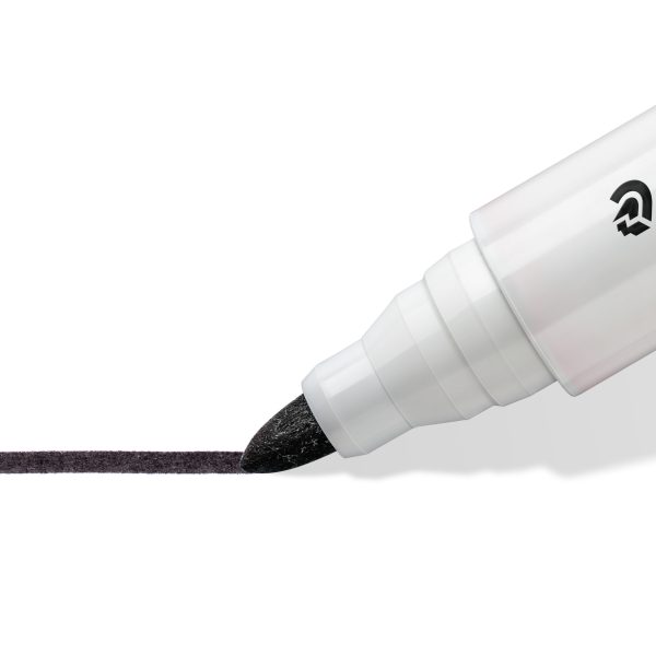 Lumocolor Whiteboardmarker 2mm/ronde punt - zwart - Afbeelding 3