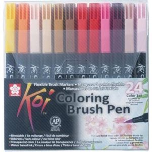Sakura Koi Coloring Brush Pen – 24stuks