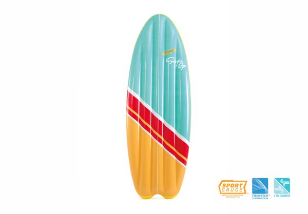 Luchtmatras (178x69x12cm) - SURF'S UP - 1 exemplaar - Afbeelding 3