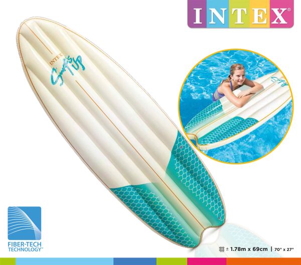 Luchtmatras (178x69x12cm) - SURF'S UP - 1 exemplaar - Afbeelding 5