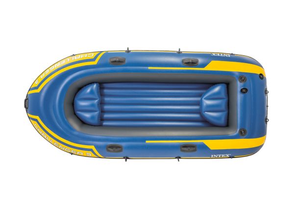 Roeiboot set CHALLENGER 3 (295x137x43cm) - blauw - Afbeelding 2