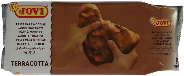 Boetseerklei (hardwordende) 500gr - terracotta