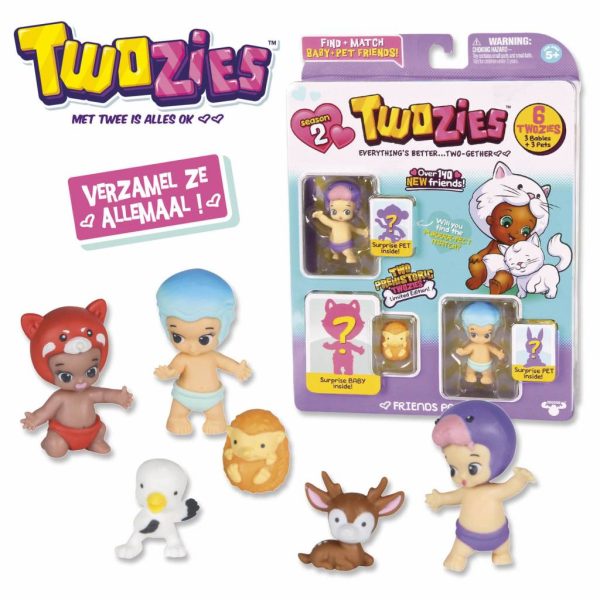Twozies - vriendjes (6 mini figuurtjes)