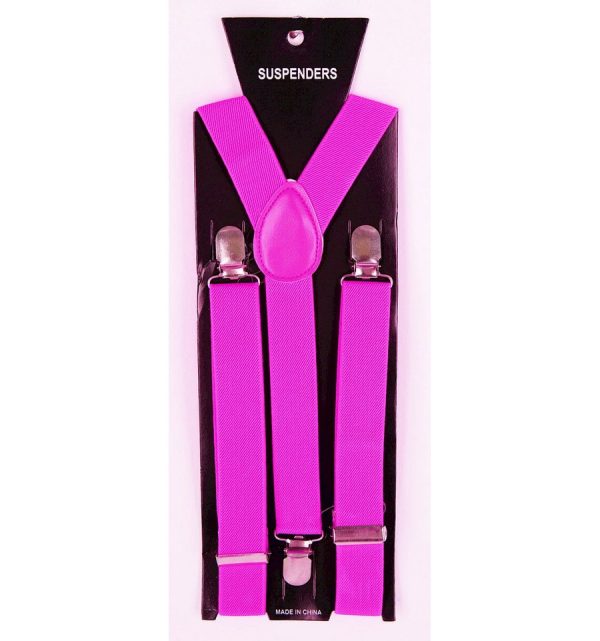 Bretellen - 1 kleur roze - Afbeelding 5