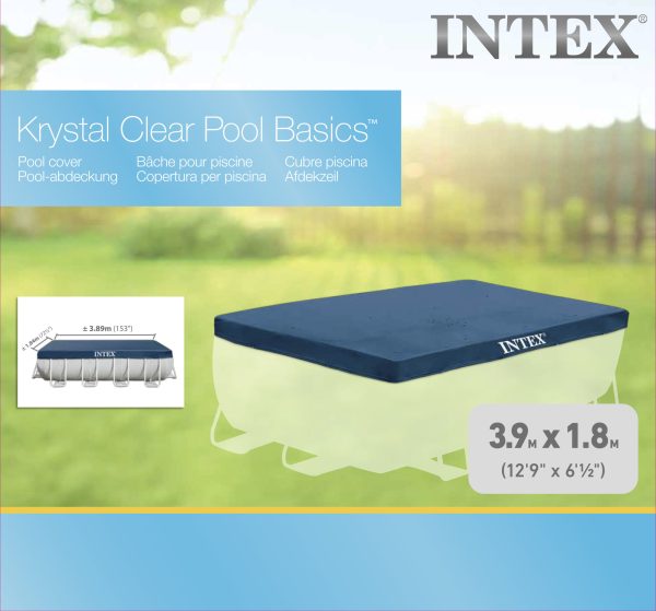 Afdekzeil (400x200cm) voor Rectangular Frame Pool