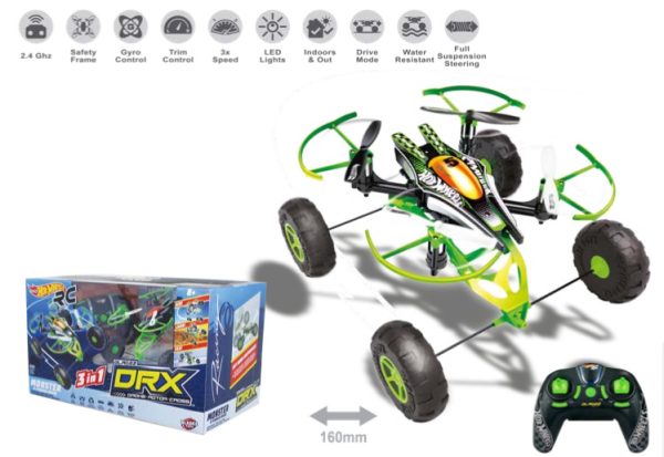 Hot Wheels DRX Monster 3-in-1 X-Terrain Drone