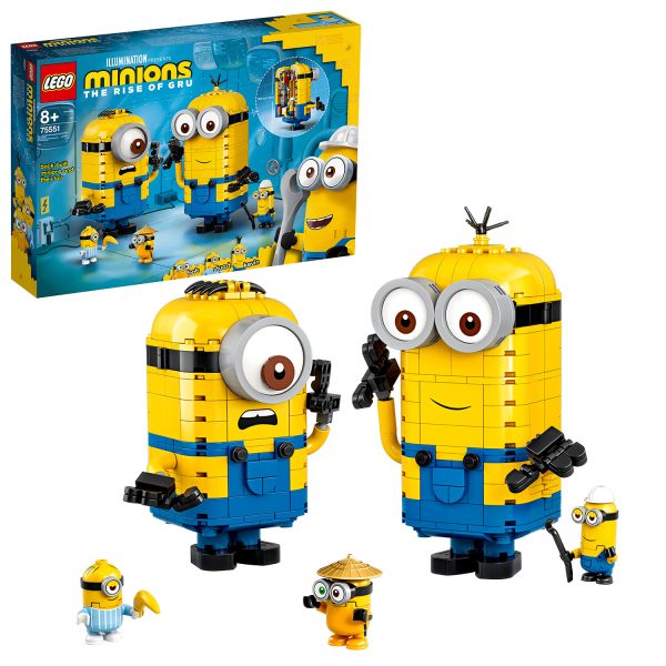 LEGO Minion Minions-figuren van stenen en hun schuilplaats - 75551 - Afbeelding 2